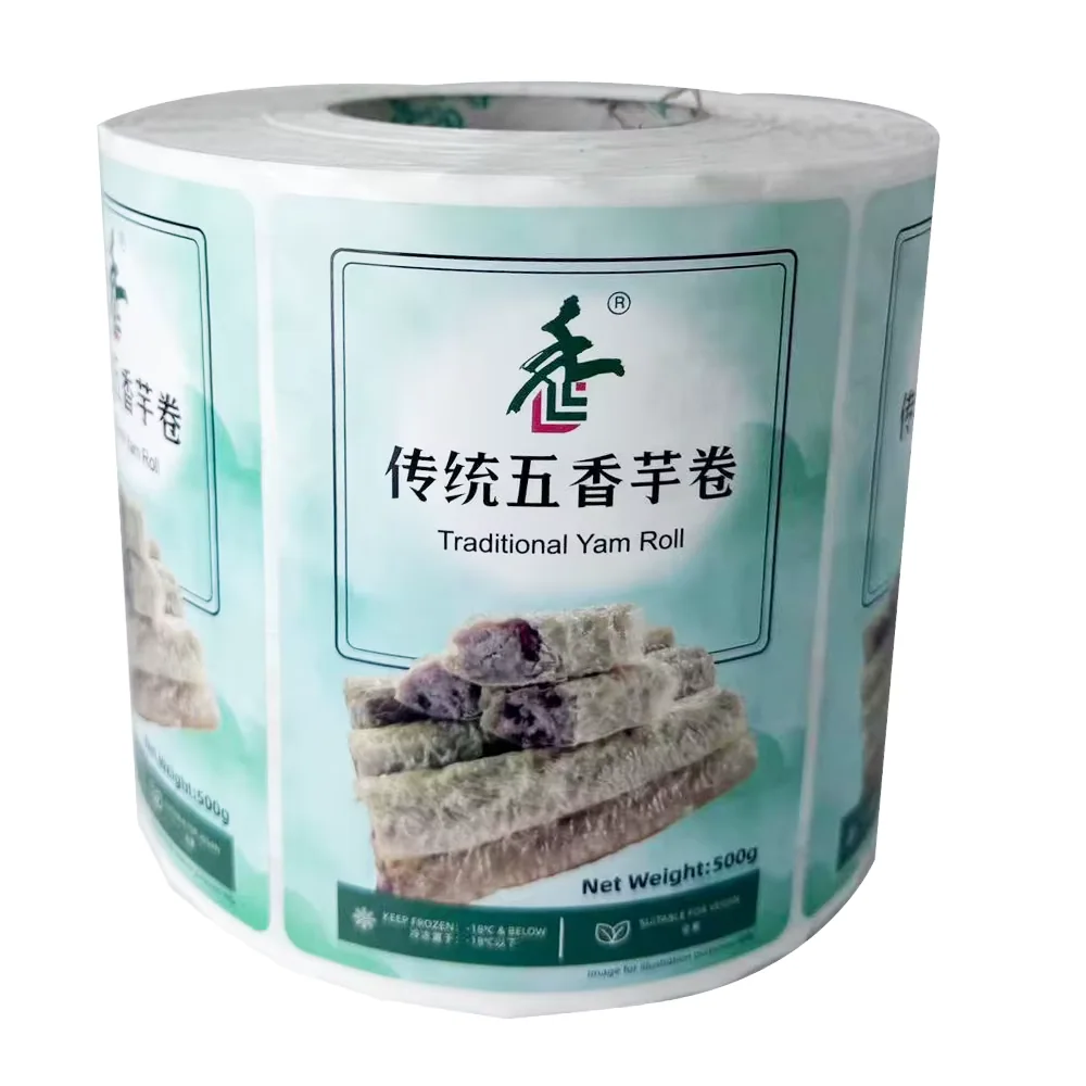 Custom printed adhesive labels and stickers